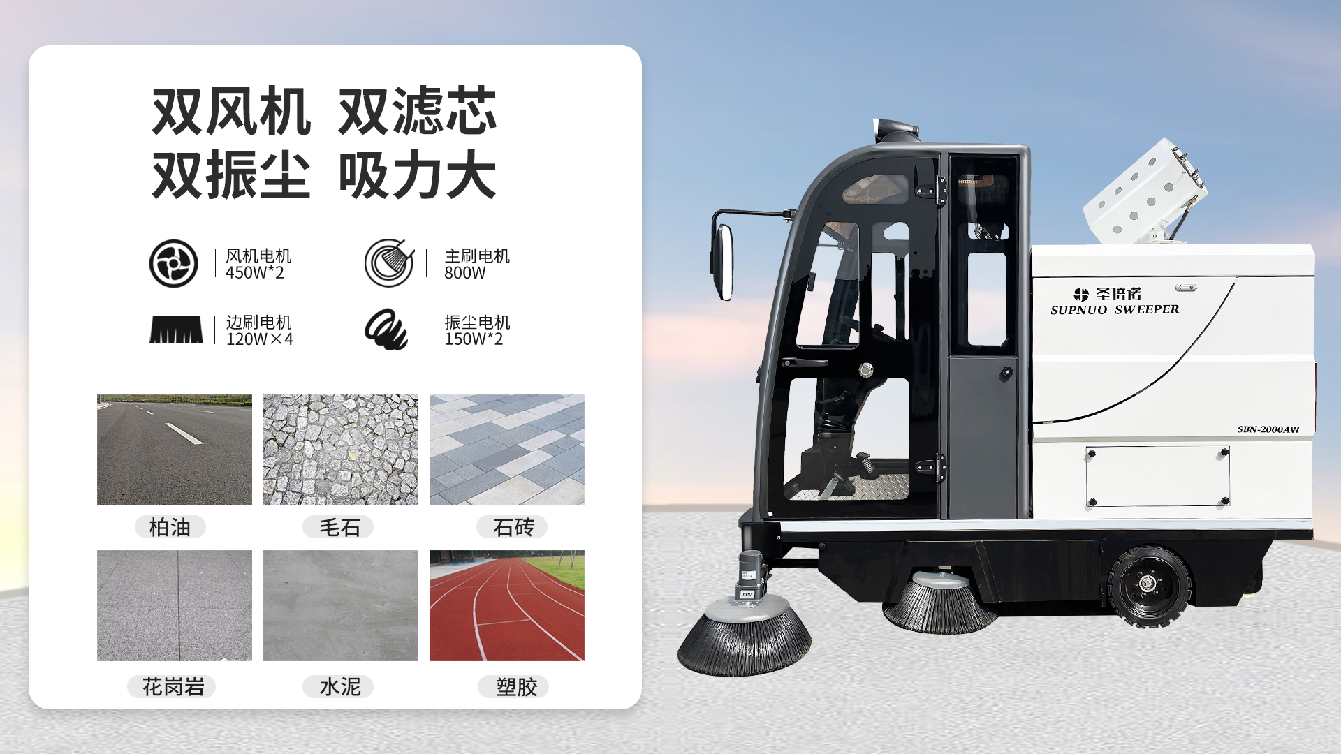 巴彦淖尔电动扫地车的优势与应用场景